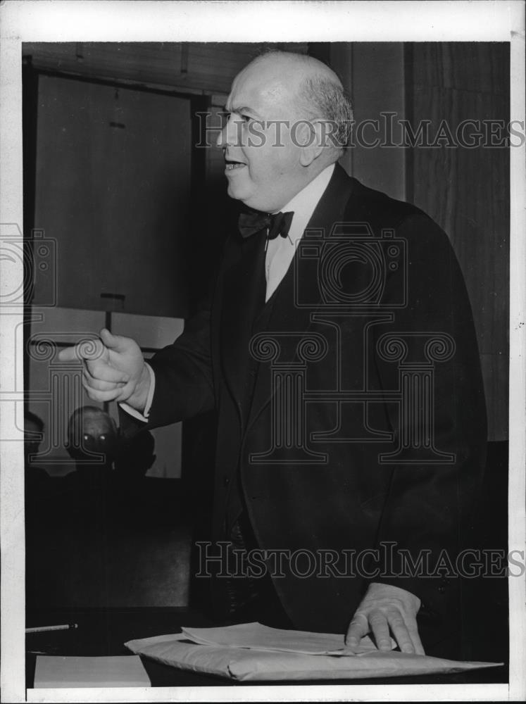 1943 Press Photo Joe Montague General Counsel Of TX Cattle Raisers Association - Historic Images