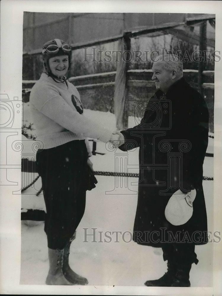 1940 Press Photo Daniel Ferris Secretary-Treasure of National AAC Union - Historic Images