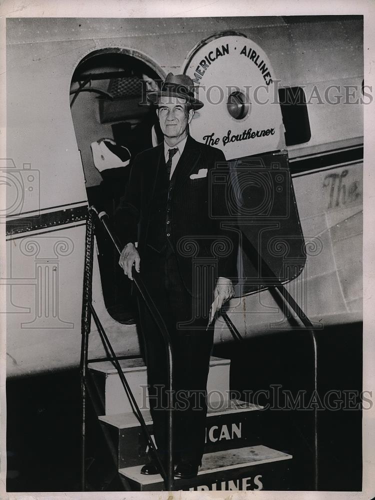 1936 Press Photo Dr. Bolivar Lang Falconer, Civil Service Commissioner - Historic Images