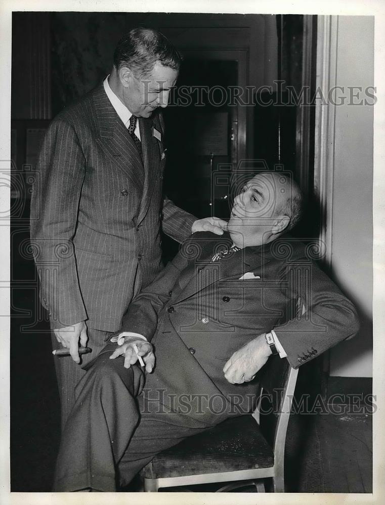 1941 Press Photo Walter M Dear Publisher of Jersey Journal - Historic Images