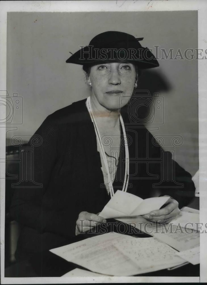 1935 Press Photo Congresswoman Caroline O&#39;Day of New York - Historic Images