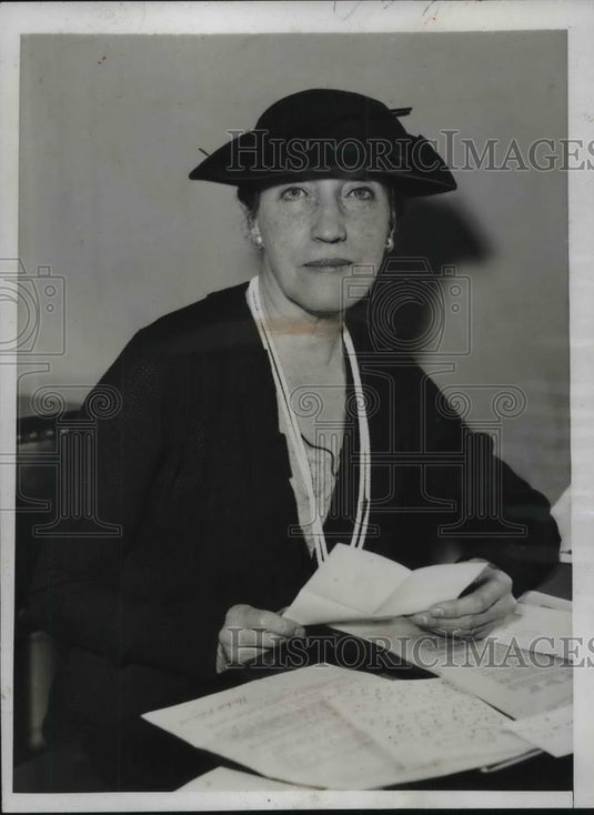 1935 Press Photo Congresswoman Caroline O'Day of New York - Historic Images