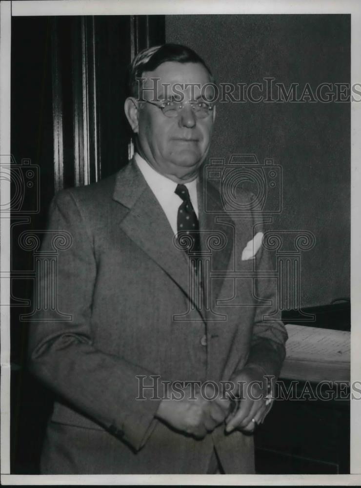 1936 Press Photo W.H. Davey President of the W.H. Davey Steel Company. - Historic Images