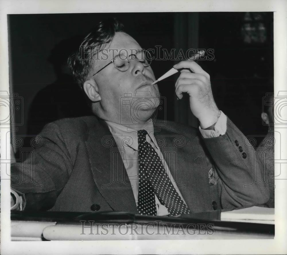 1942 Press Photo Kenneth Dayton, New York City Director of Budget - Historic Images