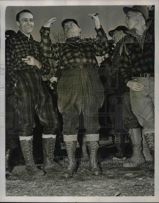 1937 Press Photo President John Garner Mighty Hunter, St. Mary's - Historic Images