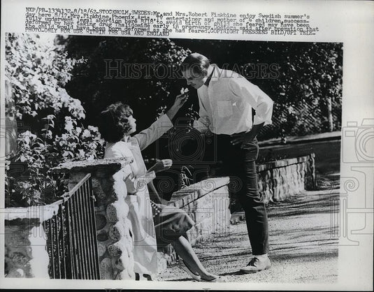 1962 Press Photo Mr & Mrs Robert Finkbine successfully underwent legal abortion - Historic Images