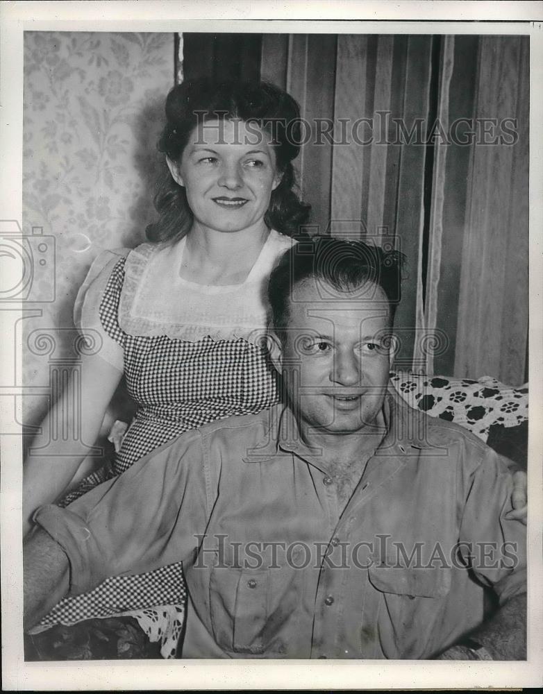 1941 Press Photo Sewell S. Kingrey was a gunner&#39;s mate aboard an American - Historic Images