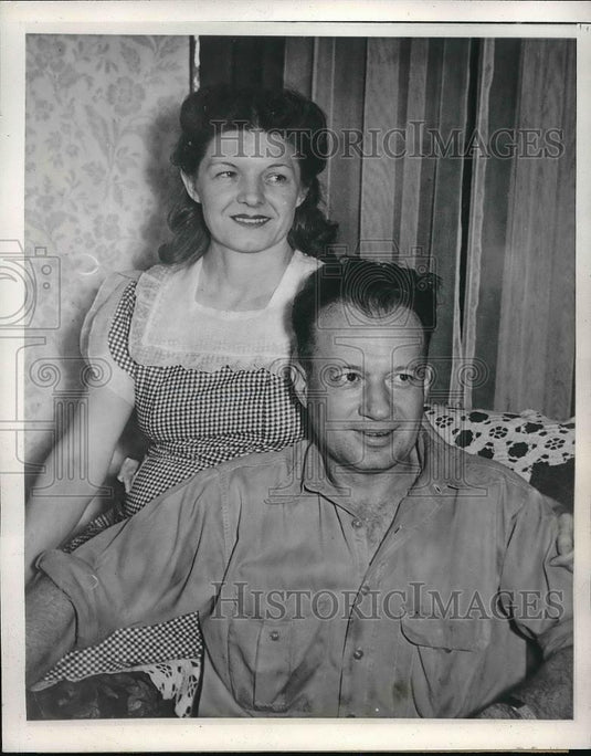 1941 Press Photo Sewell S. Kingrey was a gunner's mate aboard an American - Historic Images