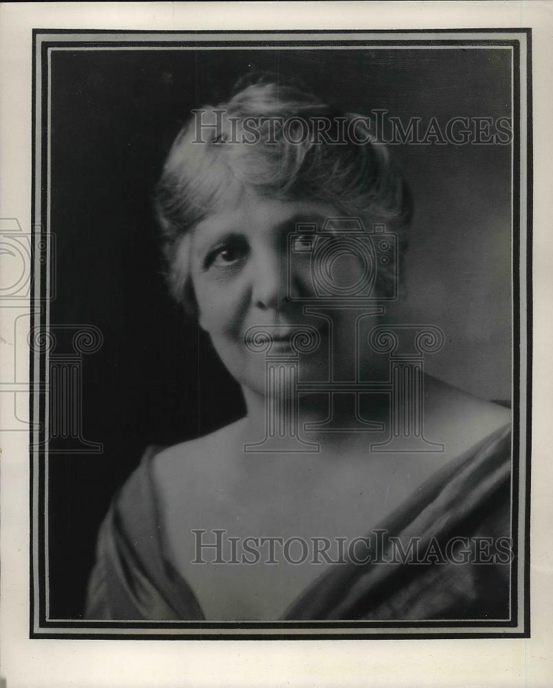 1927 Press Photo Mrs. Edgar Stillman Kelley, President, National Federation of - Historic Images