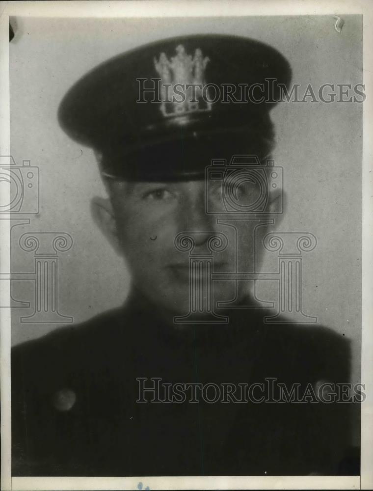 1927 Press Photo Plainfield Police Joseph Dever run away with wealthy Woman. - Historic Images