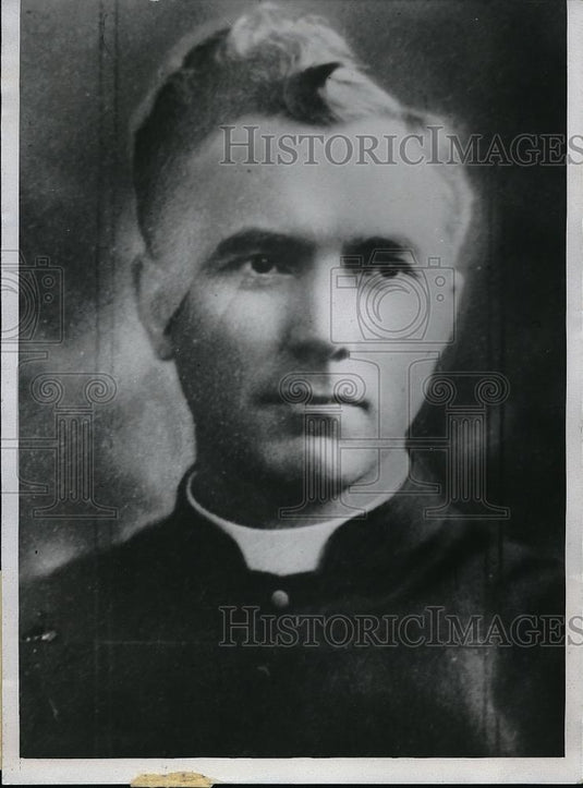 1934 Press Photo The Rt Rev Mgr Moses E. Kiley of Trenton, N.J. - Historic Images