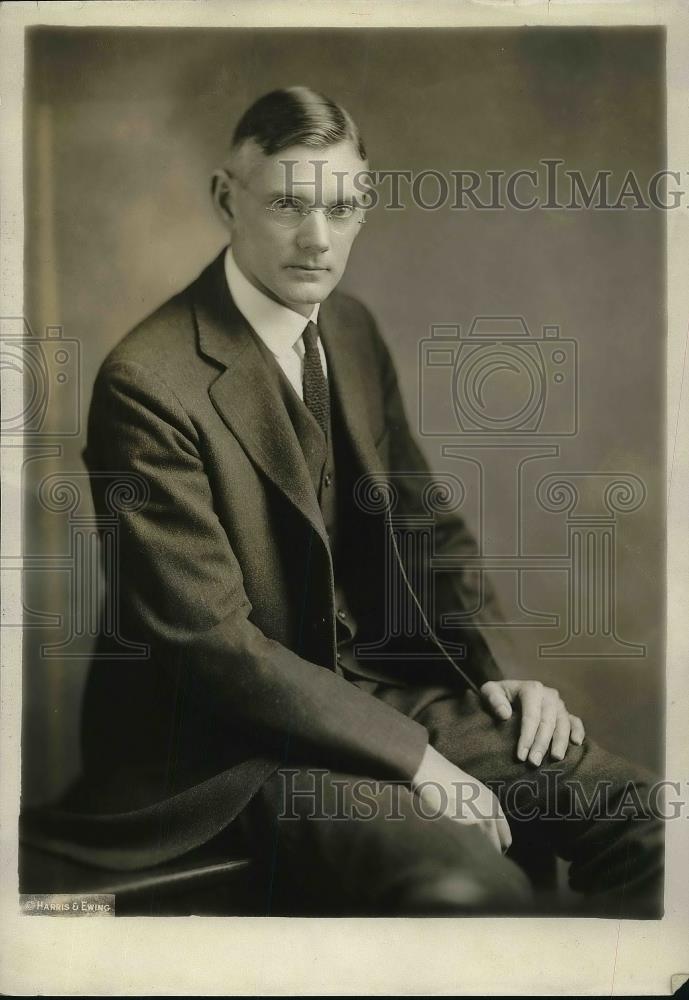 1924 Press Photo Dr Alexander Wetmore Superintendent National Zoological Park - Historic Images