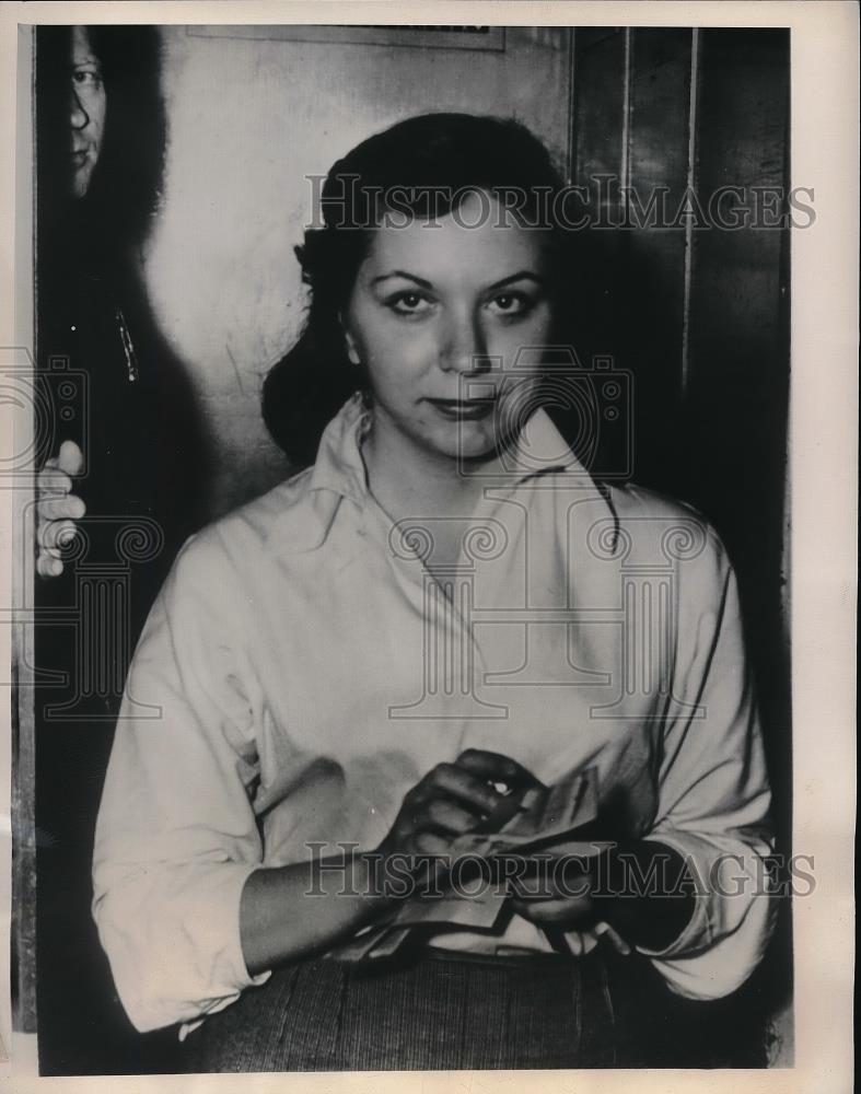 1950 Press Photo Mrs. Mary Catherine Reardon Guechi, Heiress Acquitted of Murder - Historic Images