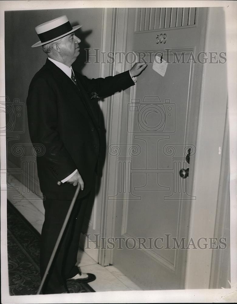 1935 Press Photo Senate Chesley W. Jurney - Historic Images