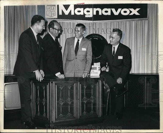 1968 Press Photo John Archer, Peter Grant, T. Koralski, Robert Lowe - Historic Images