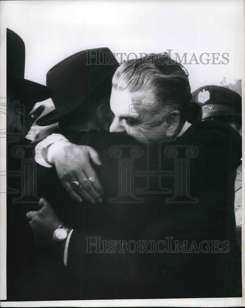 1968 Press Photo Guatemalan President Montenegor &amp; Archbishop Casariego - Historic Images