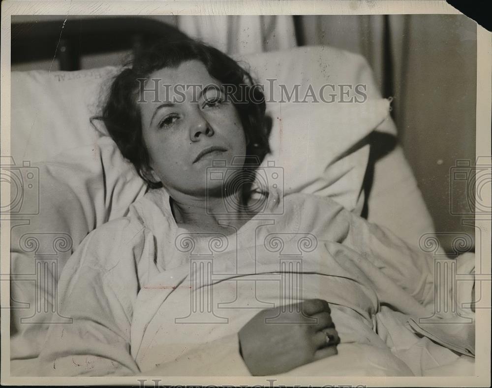 1932 Press Photo Miss Josephine Halasy at Age 30 - Historic Images