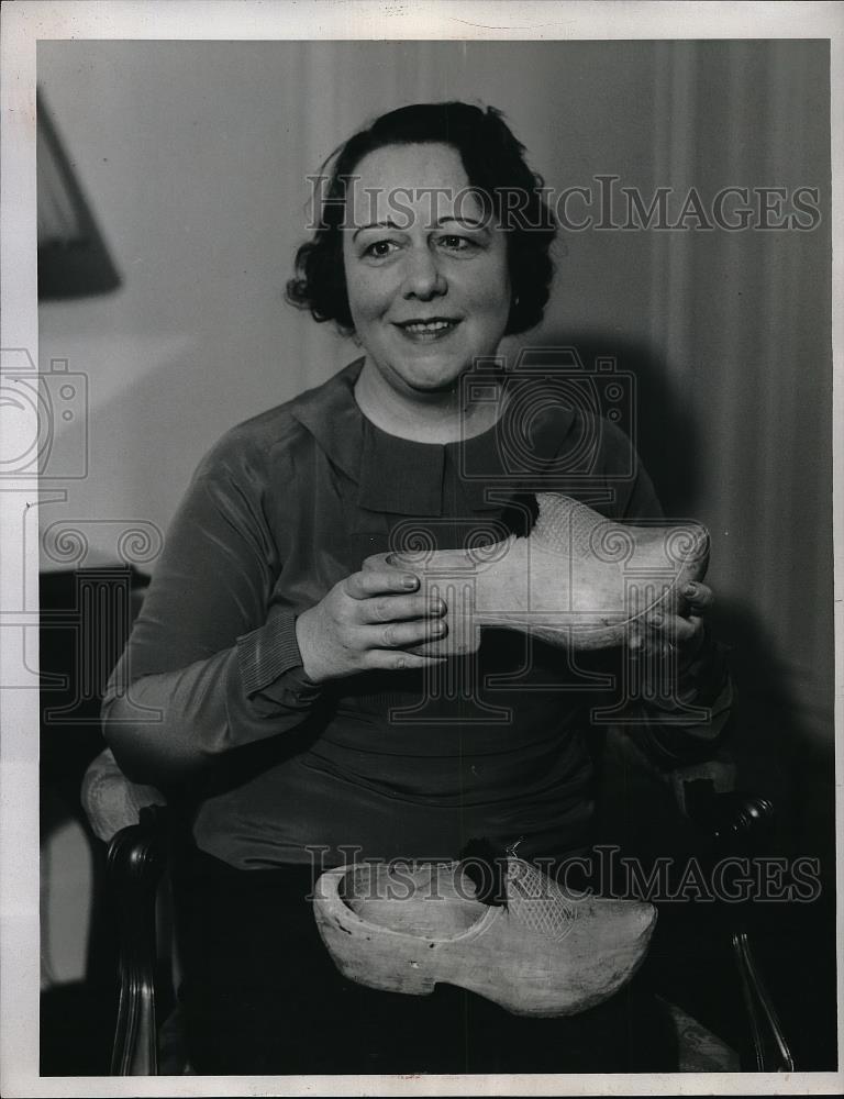 1934 Press Photo Ida Boiley Allen, Cooking Expert. - Historic Images