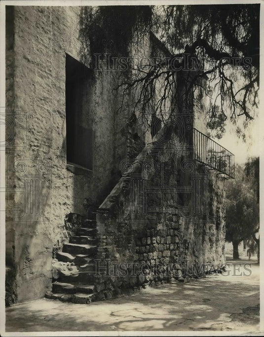 Press Photo San Gabriel Mission - Historic Images