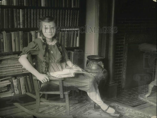 1922 Press Photo Young Betty Ford - Historic Images