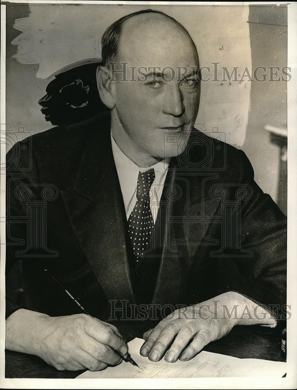 W. Ray Ransom City Assessor 1934 Vintage Press Photo Print - Historic ...