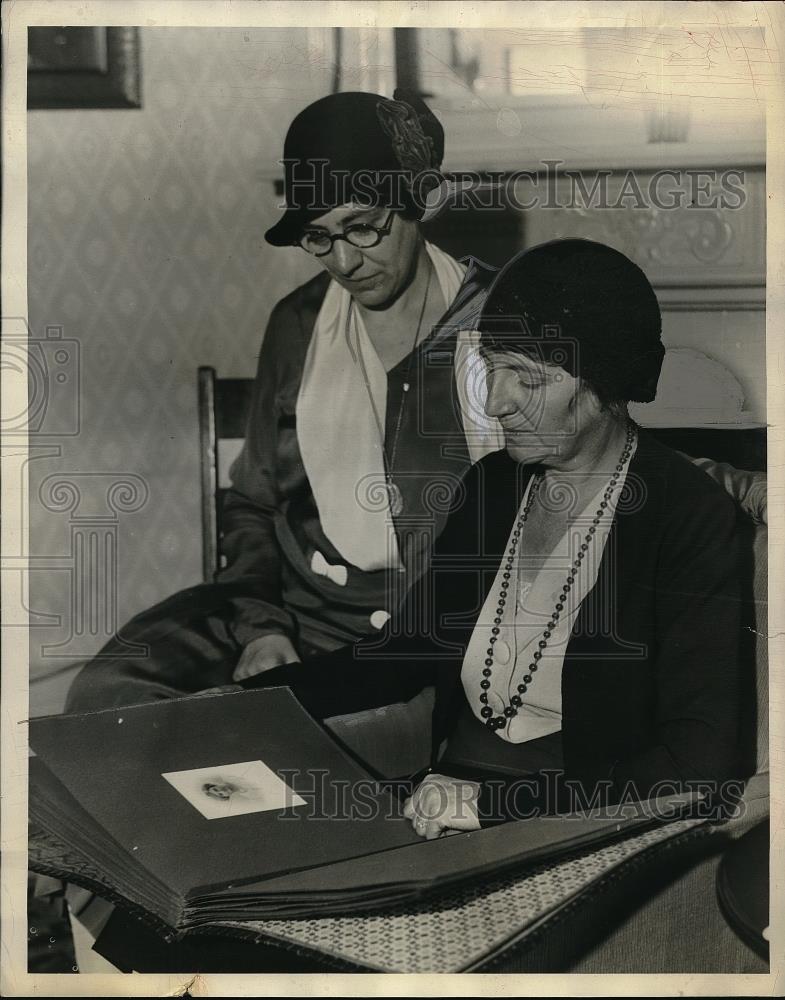 1931 Press Photo Mrs. jesse Hijger and Mrs Charles Lakepin - Historic Images