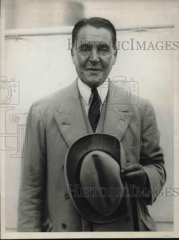 1929 Press Photo Rt. Hon the Earl Birkenhead - Historic Images