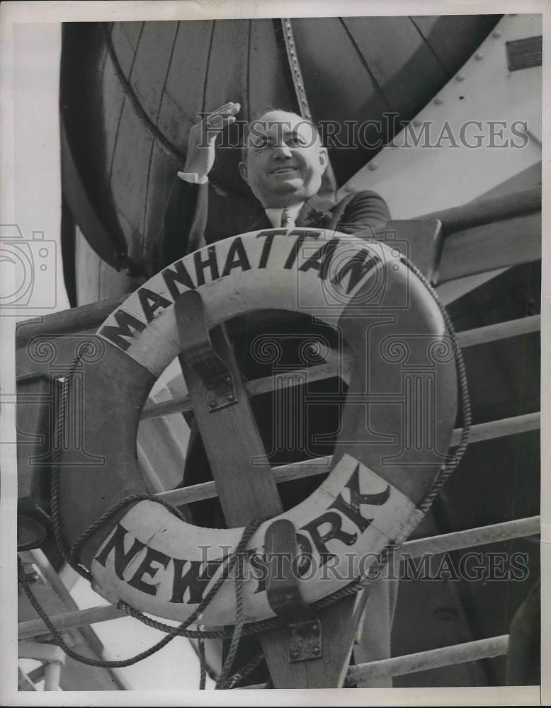 1938 Press Photo John Flournoy Montgomery US Minister to Hungary - Historic Images