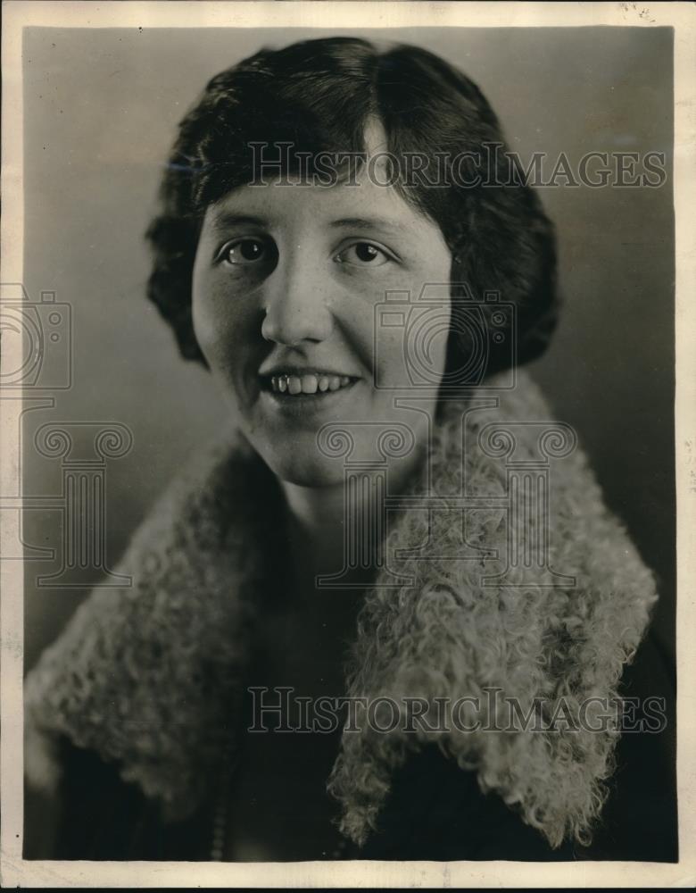1924 Press Photo Singer Margaret Spalding Sturges - Historic Images