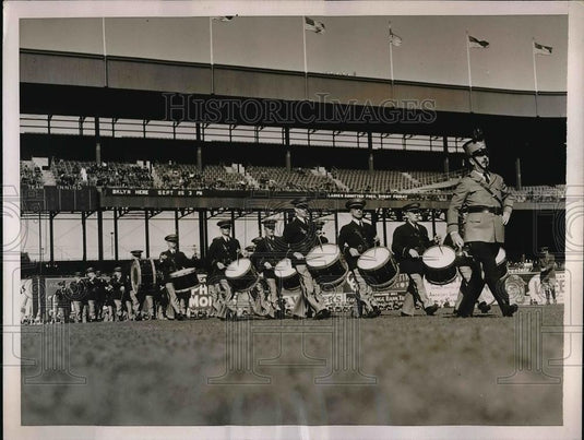 1937 Press Photo Indiana Band at Legion Championships - Historic Images
