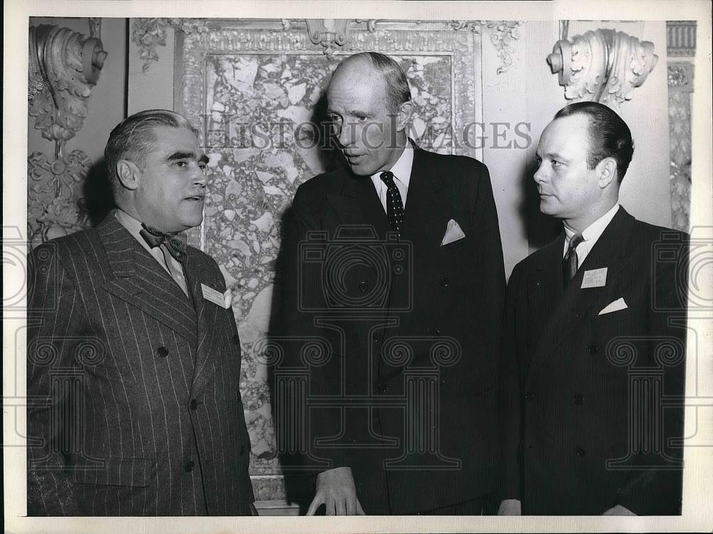 1946 Press Photo British Amb. Lord Halifax, Fred A. Beaton, Inland Press Assoc. - Historic Images