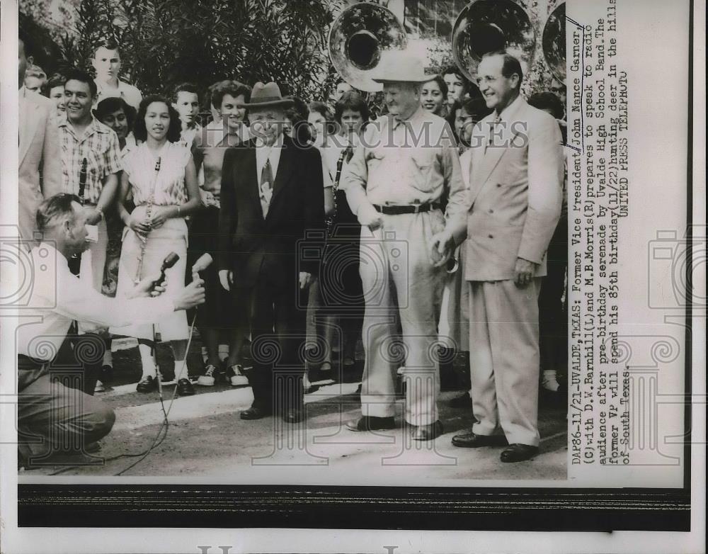 1953 Press Photo Former Vice President John Nance Garner - Historic Images