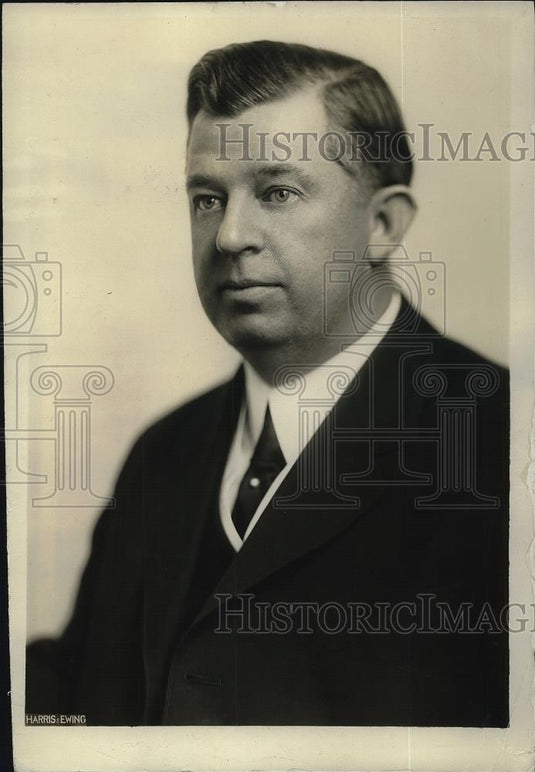 1923 Press Photo Chesley W. Jurney of Tx, sec to Sen, RS Copeland - Historic Images
