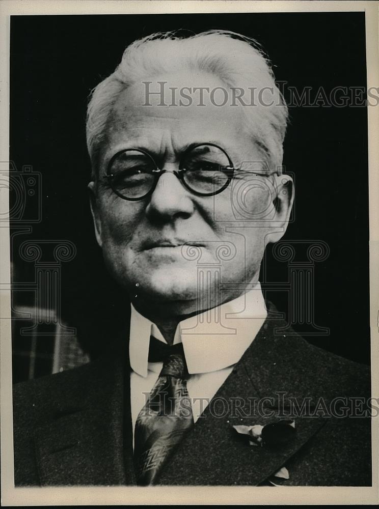 1930 Press Photo Henry M. Rodinson, Los Angeles financier - Historic Images