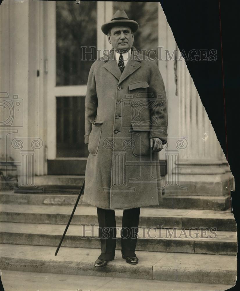 1925 Press Photo Alexander Moore US Ambassador To Spain At White House - Historic Images