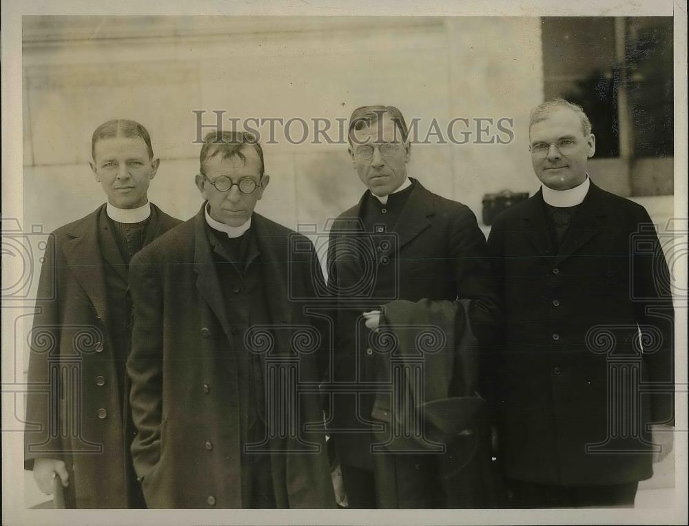 1927 Press Photo Earthquake experts, Father JS Joliet,FA Tondorf,WC Repetti - Historic Images