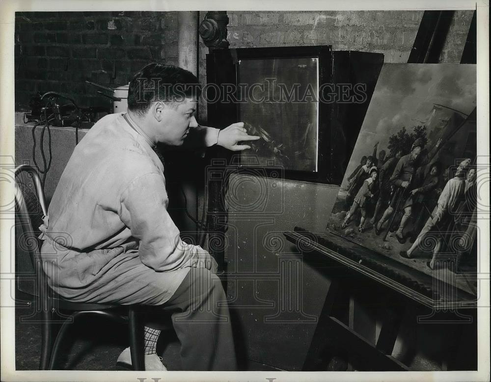 1938 Press Photo Henry Marceau, Curator at Philadelphia Art Museum - Historic Images