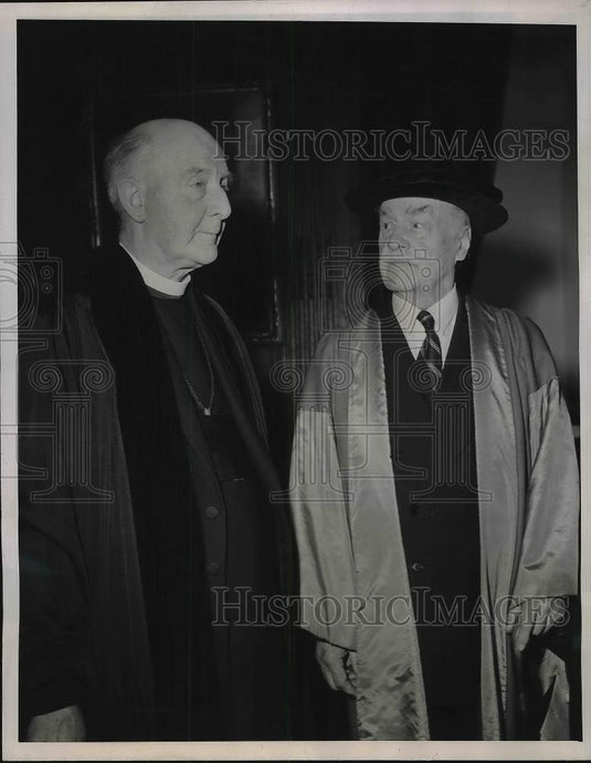 1944 Press Photo Rev. & Rt. Hon. Cyril Forster Garbett, D. D., Lord Archbishop - Historic Images