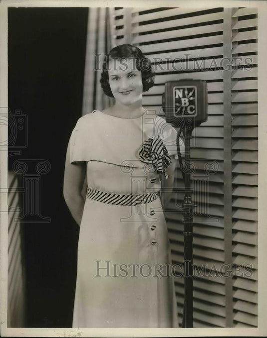 1982 Press Photo Nancy Garner, niece of John Nance Garner, Democratic Vice - Historic Images