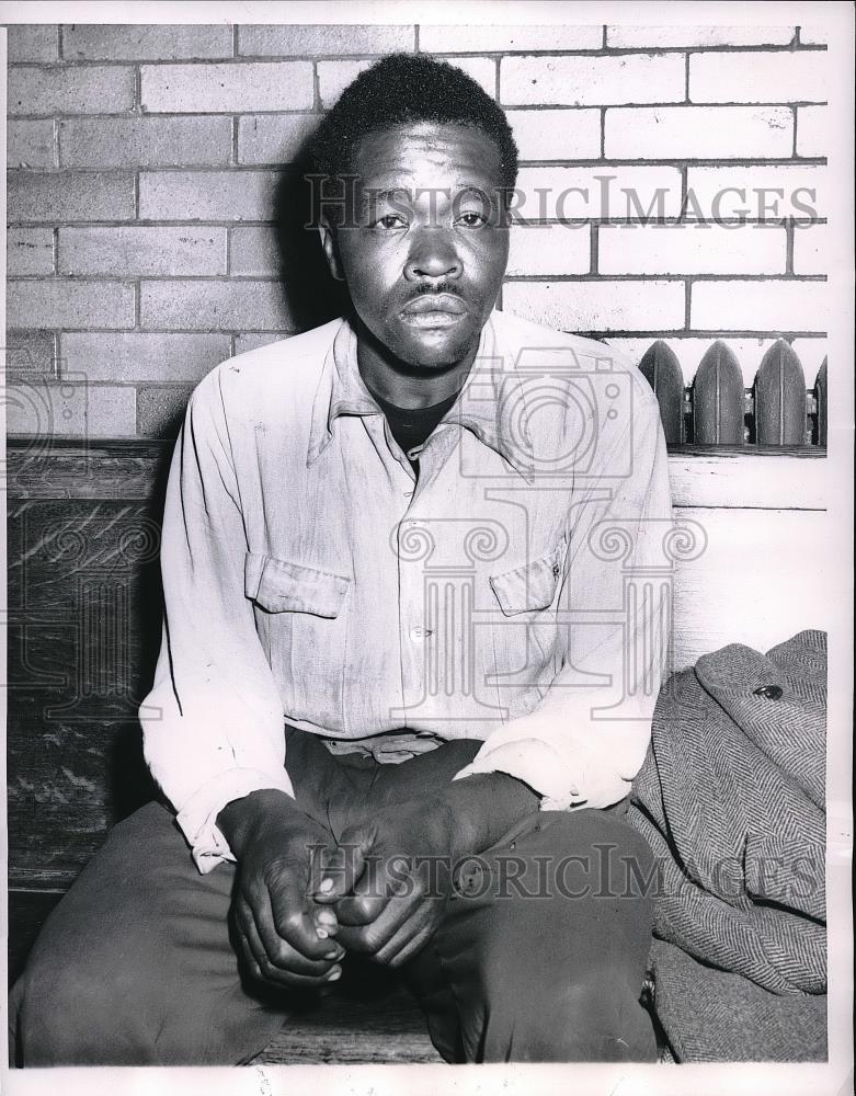 1958 Press Photo Issac Wilson Charged with Burning Church - Historic Images