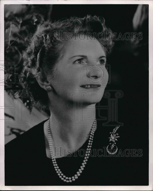 1952 Press Photo Edith Walker, British Ministry of Food - Historic Images