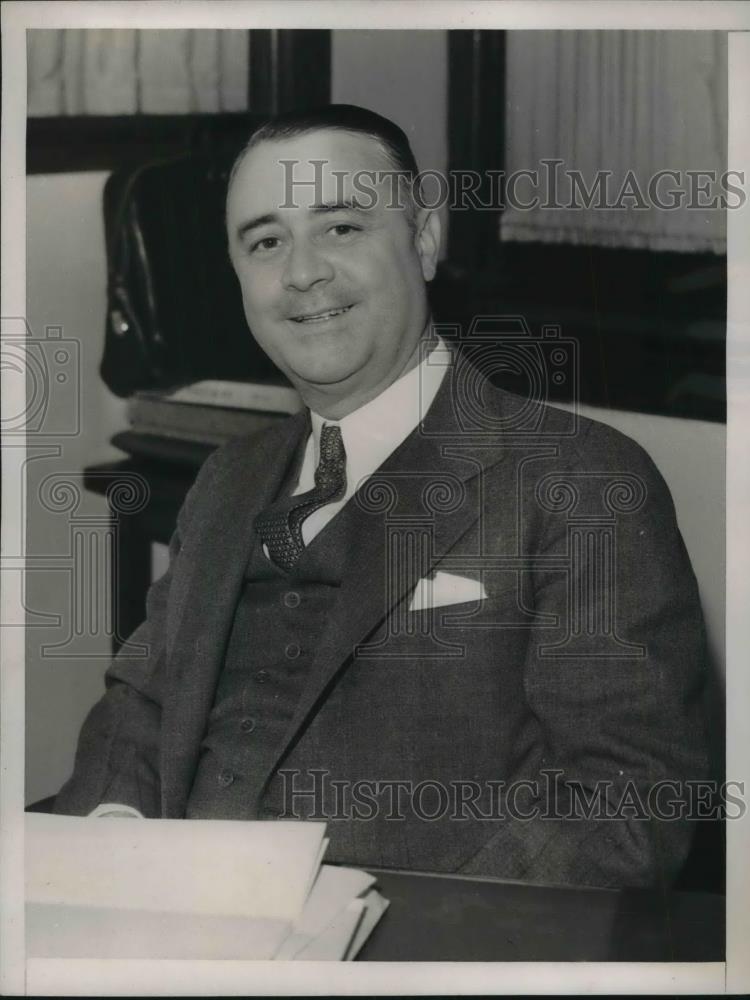 1939 Press Photo Rep.Ambrose J. Kennedy of Maryland. - Historic Images