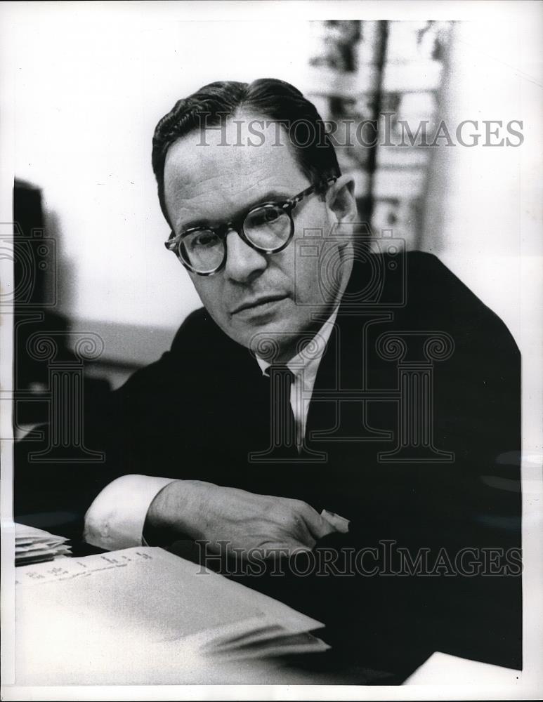 1962 Press Photo Francis Keppel,Dean of the Harvard Graduate School of Education - Historic Images