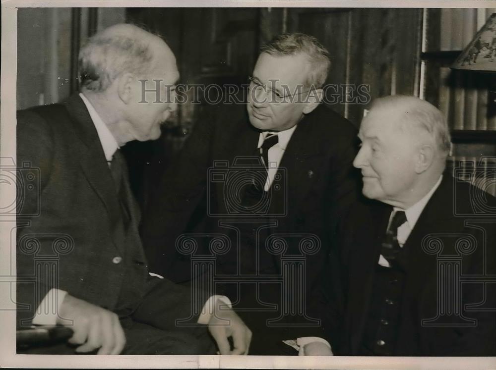 1936 Press Photo Gov. Alfred Landon, Rep. Candidate for President - Historic Images