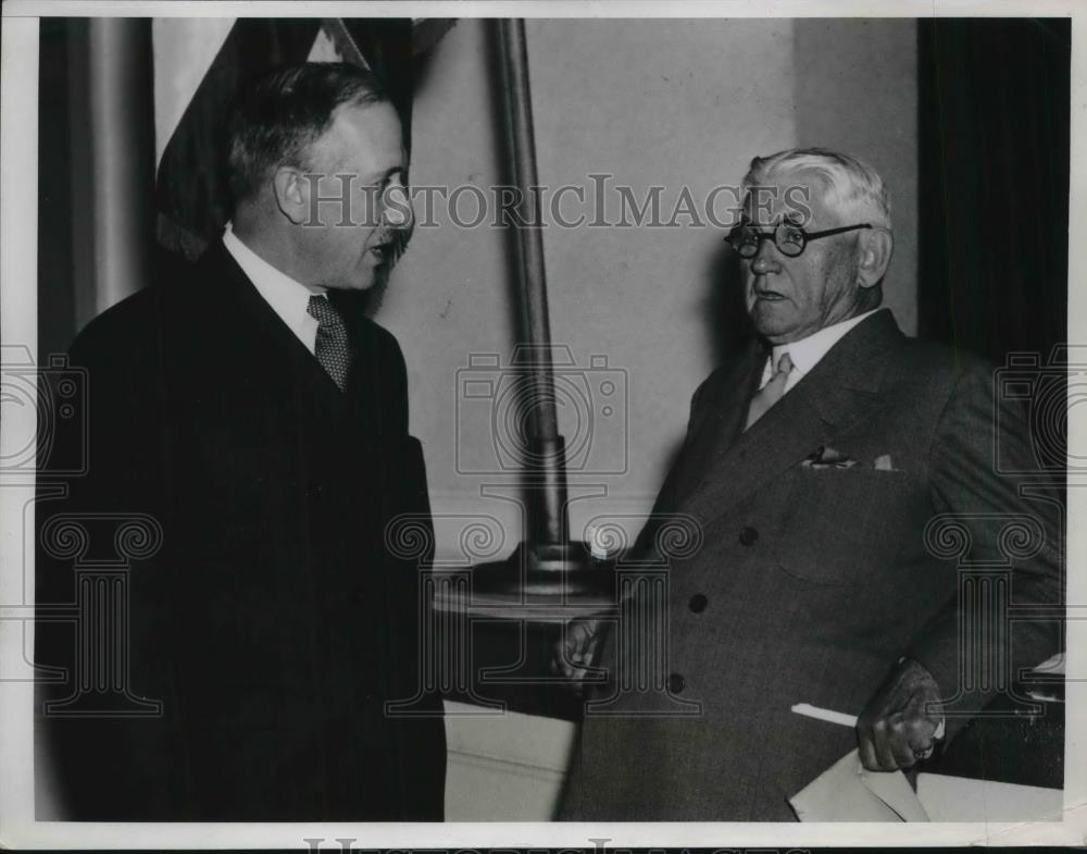 1936 Press Photo Republican Natl Convention, Major R O&#39;Connor,GF Getz - Historic Images