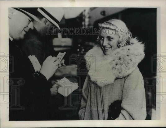 1937 Press Photo Hazel Walston of Hazelton Pennsylvania - Historic Images