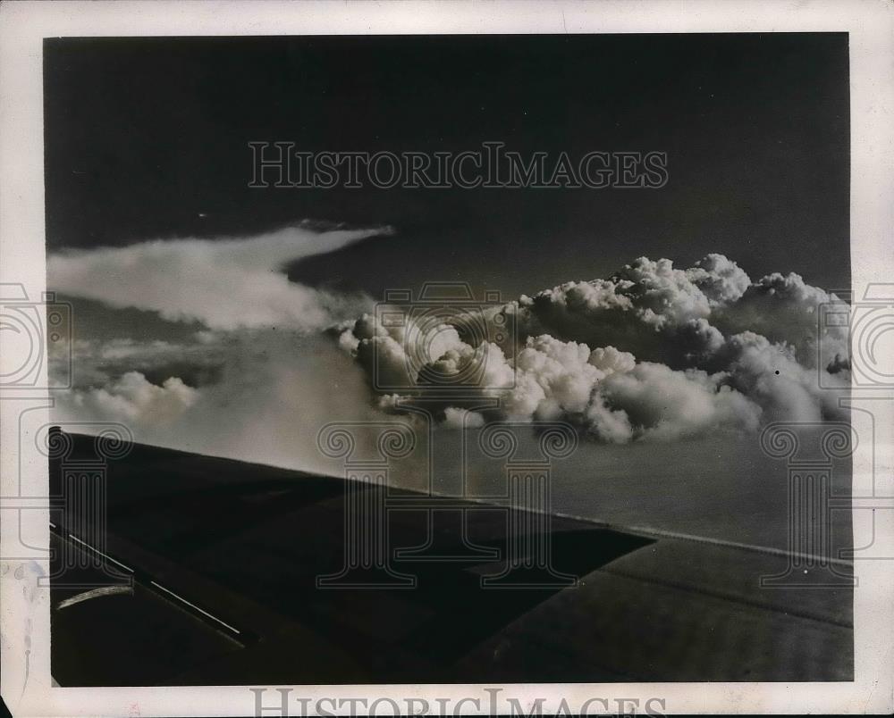 1939 Press Photo Cumulus-nimbus cloud type formation - neb25400 - Historic Images