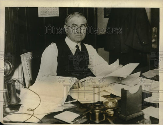 1978 Press Photo S.A. Oisler Chief of Air-mail Service - Historic Images