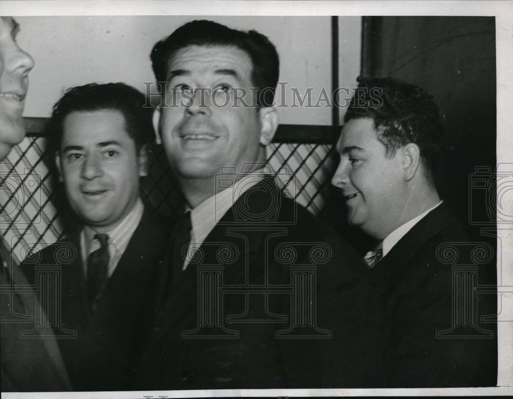 1938 Press Photo Traftner Brothers Get Jail Time for Promising Jobs Corresponde - Historic Images