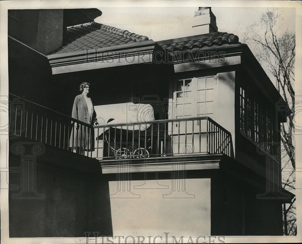 1931 Press Photo Nell Donnelly founder garment mfg co worth millions kidnapped - Historic Images